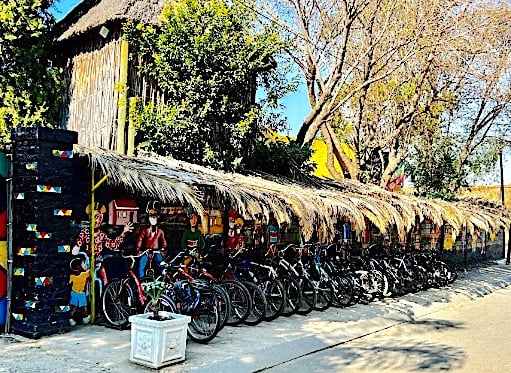 Bicycle Fleet, Lebo’s Soweto Backpackers, Johannesburg © Elsa Dixon