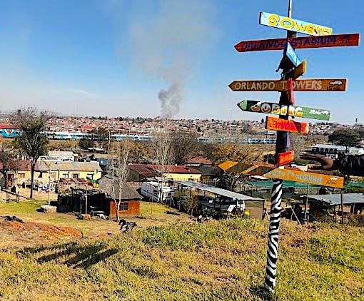 Leboland camping site, Lebo's Soweto Backpackers, Johannesburg © Elsa Dixon