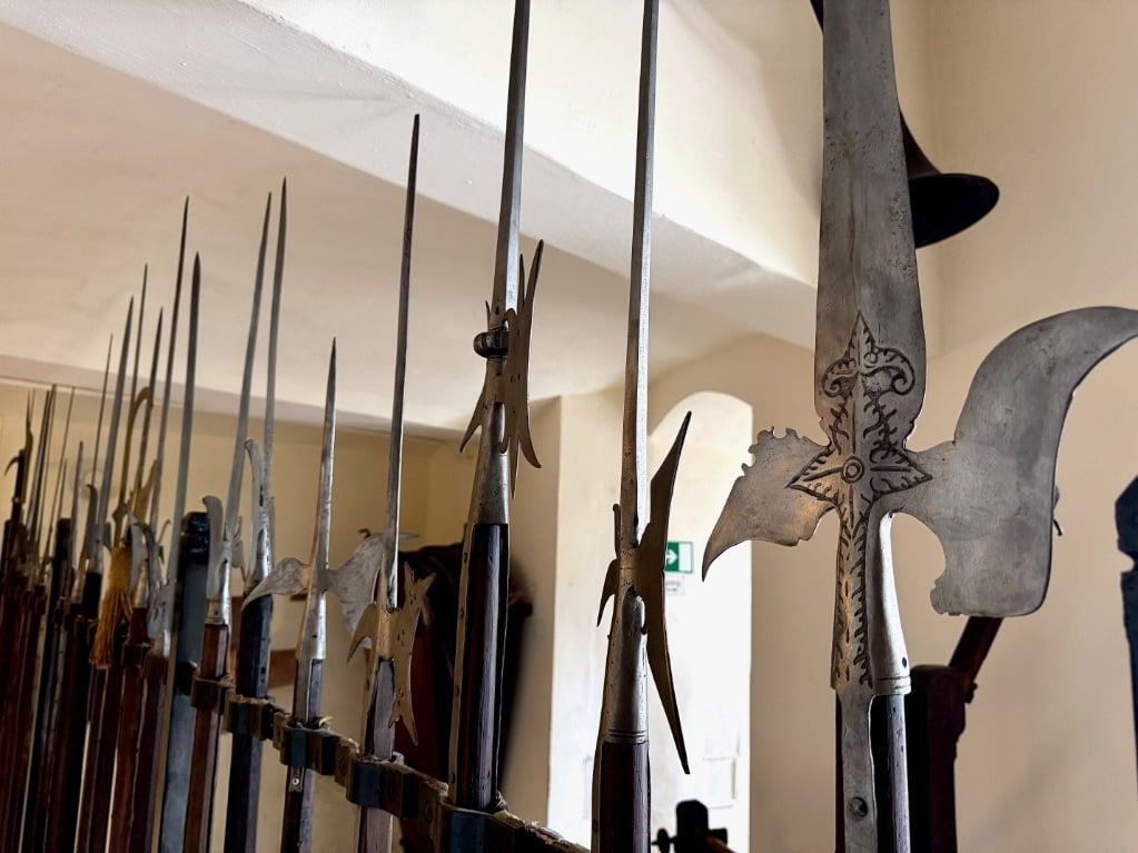 Weapons at Braunfels Castle © Scott Kendall