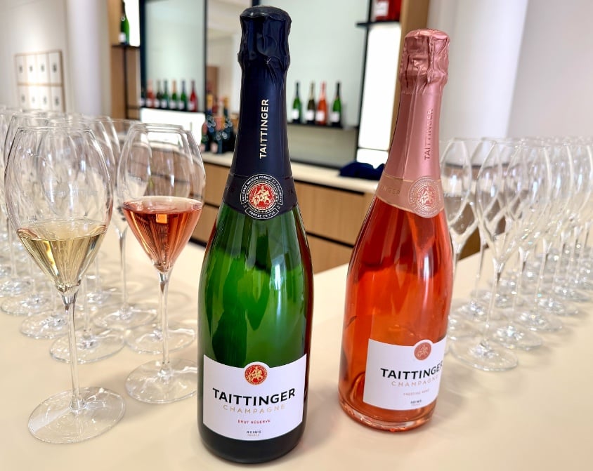 Taittinger bottles © Scott Kendall