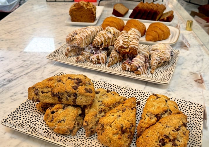 Confident Coffee baked goods © Scott Kendall 