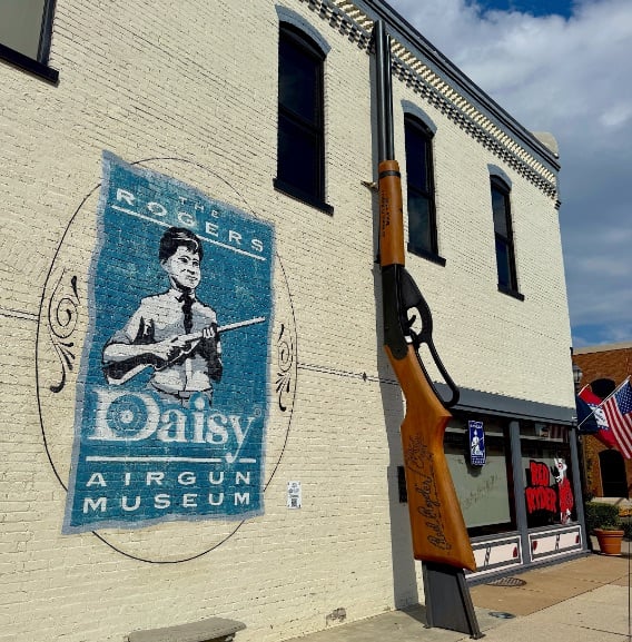 Daisy Airgun Museum in downtown Rogers © Scott Kendall