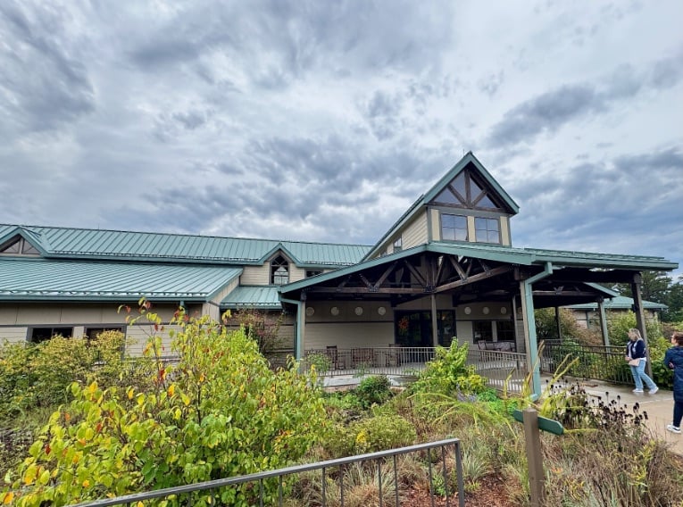 Hobbs State Park Conservation Area visitor center © Scott Kendall