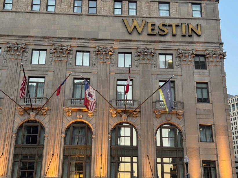 Westin Book Cadillac Hotel exterior © Scott Kendall