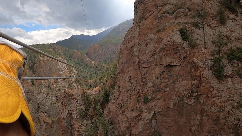 Scott zipping at The Broadmoor FINS course © Scott Kendall 