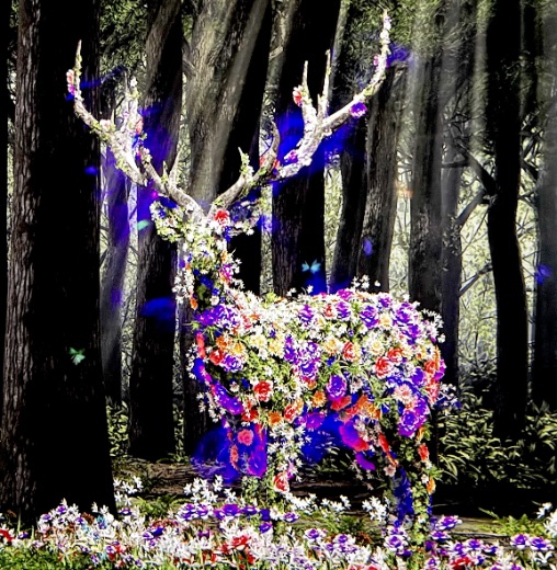 Arte Museum coolorful deer © Scott Kendall