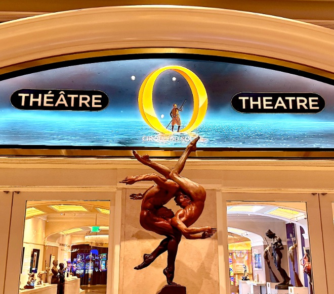 The Bellagio O Theater for Cirque du Soleil © Scott Kendall