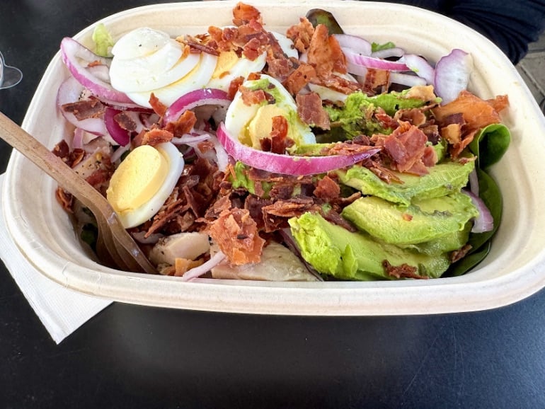 Red Scooter Chopped Salad © Scott Kendall