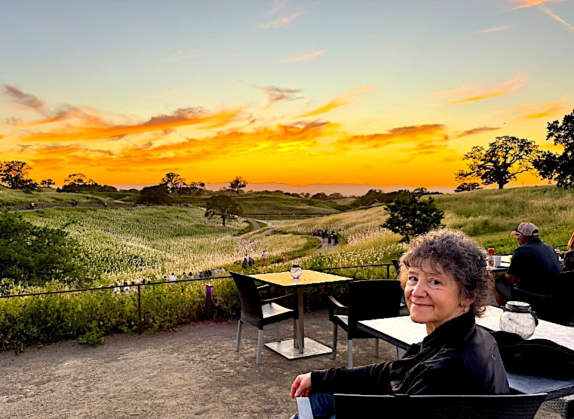 Sensorio in Paso Robles with
Julie at sunset © Scott Kendall