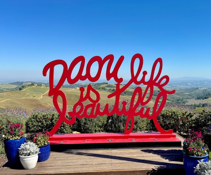 Daou – Life is Beautiful sign © Scott Kendall