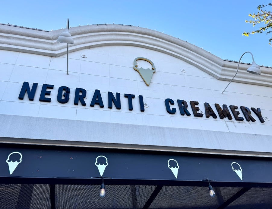 Negranti Creamery, home of delicious sheep's milk ice cream – one of the best restaurants in Paso Robles © Scott Kendall