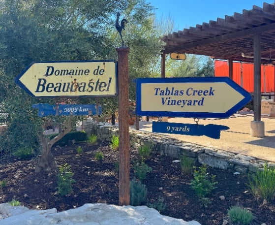 Tablas has close connections to Domaine de Beaucastel, and is  one of the best wineries in Paso Robles © Scott Kendall