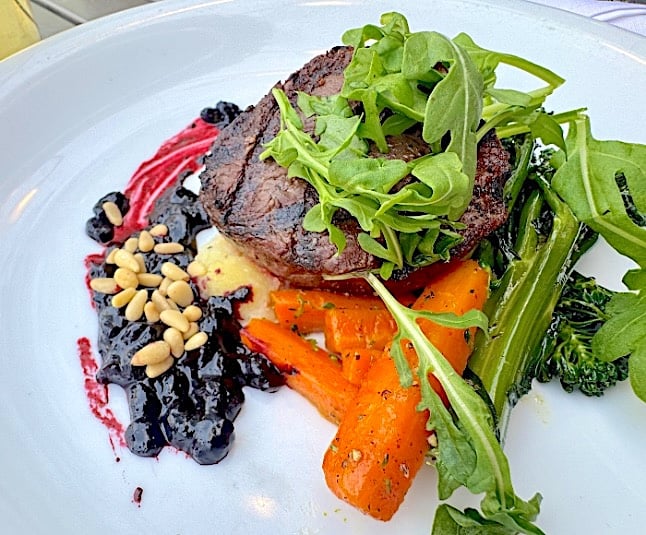 Banff Social bison sirloin steak © Scott Kendall