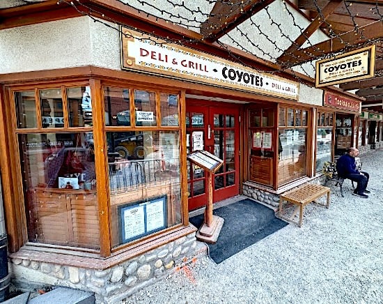 Coyotes Southwestern Deli & Grill in downtown Banff © Scott Kendall