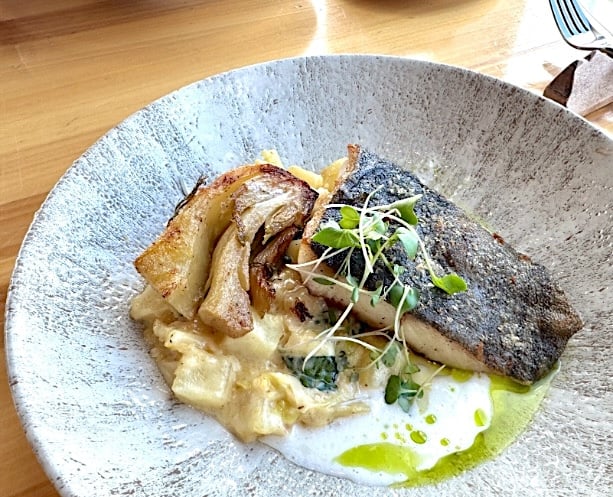 Gondola Sky Bistro delicious sablefish © Scott Kendall