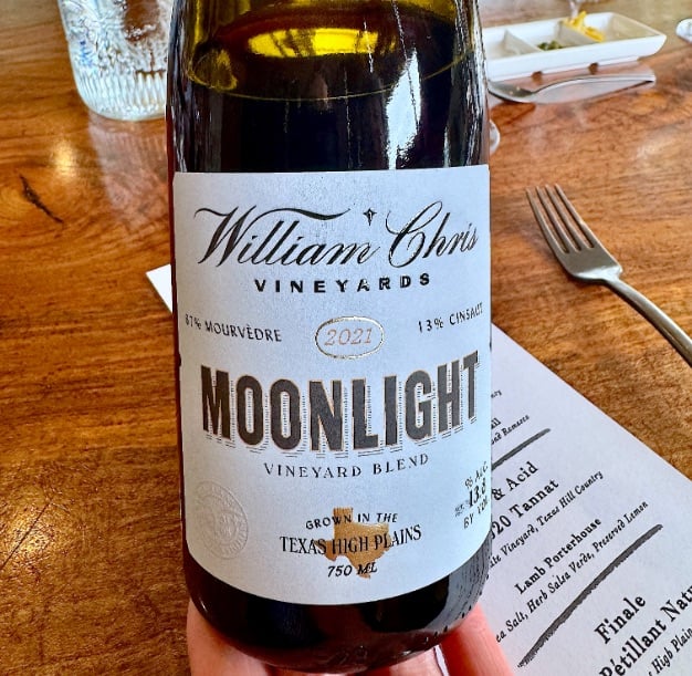 Moonlight Vineyard Blend from William Chris © Scott Kendall