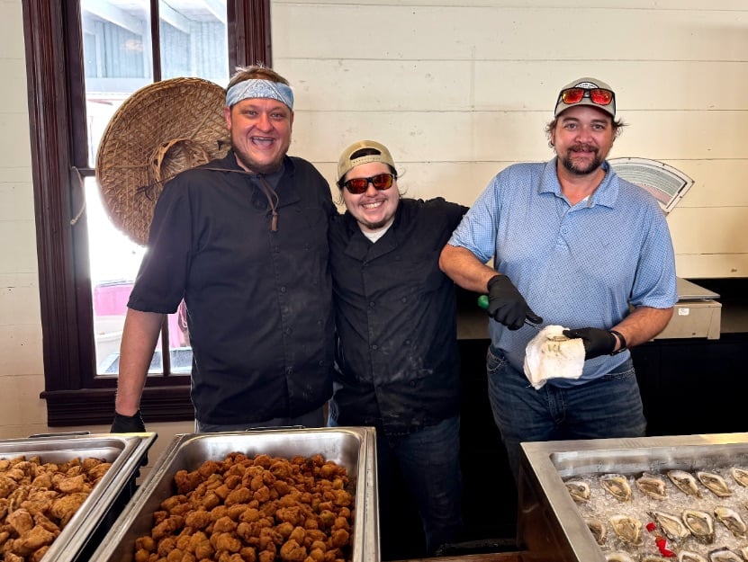 Part of the great culinary team at Rebecca Caroline © Scott Kendall