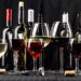 Wine glasses and bottles © Envato