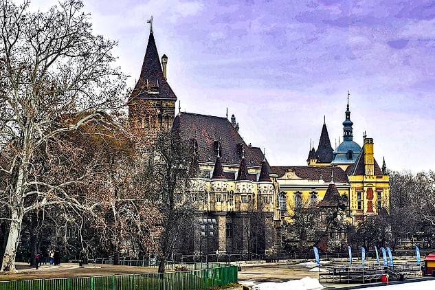 Vajdahunyad Castle - City Park – Budapest © Kevin Scanlon