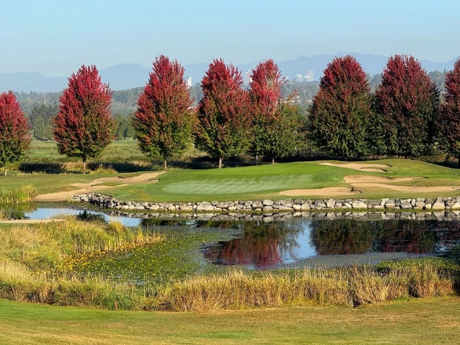 Northview fall colors turning red © Scott Kendall