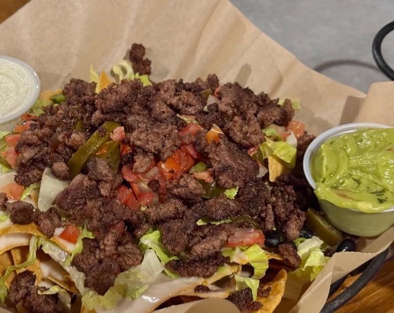 Frog Level Brewing Nachos © Scott Kendall