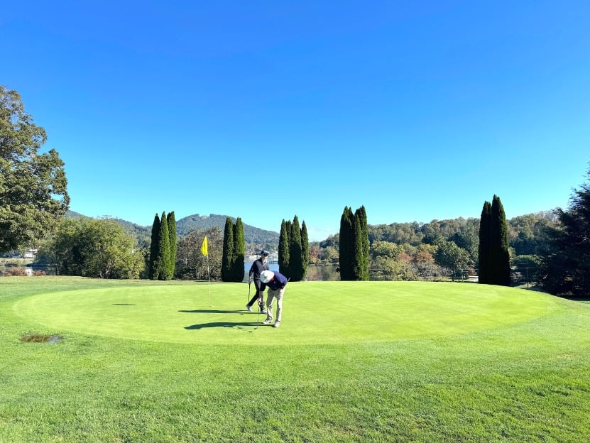 Lake Junaluska Golf Course with lake view © Scott Kendall 