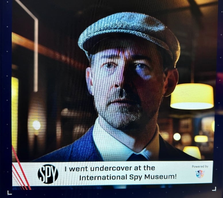 International SPY Museum, where I went undercover in disguise © Scott Kendall