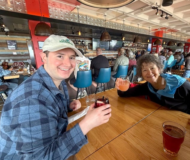 Vola's with William and Julie © Scott Kendall 